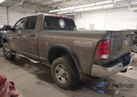 2018 Ram 2500 Tradesman 4X4 6'4 Box from USA, damaged, VIN 3C6UR5CL1JG390928